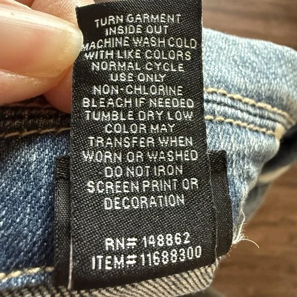 Rare Disney Parks Alphabet Monogram Jean Jacket Women's 5XL Plus Size 30/32 - Picture 6 of 7